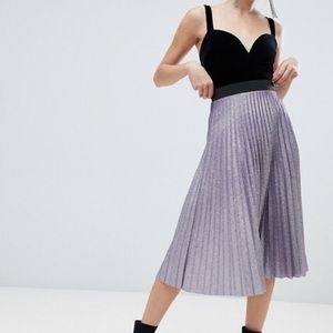 ASOS purple skirt